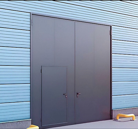 Распашные ворота 